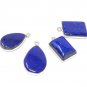 4 Pcs Lapis Lazuli Charms; Gemstone ChJewelry Findings DIY Jewelry Wholesale Charms Default Title