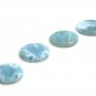 4 Pcs Larimar Cabochon Lot; Loose GemstoJewelry Making Jewelry Supplies 23mm - 29mm Default Title