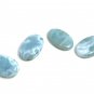 4 Pcs Larimar Cabochon Lot; Loose GemstoJewelry Making Jewelry Supplies 23mm - 29mm Default Title
