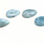 4 Pcs Larimar Cabochon; GeWholesale Gemstone Cabochon Jewelry Making Bulk Cabochons Default Title