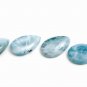 4 Pcs Larimar Cabochon; GeWholesale Gemstone Cabochon Jewelry Making Bulk Cabochons Default Title