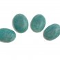 4Pcs Amazonite Cabochon; Loose GemstoneJewelry Supplies Wire Wrapping Bulk Cabochon Default Title
