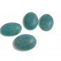 4Pcs Amazonite Cabochon; Loose GemstoneJewelry Supplies Wire Wrapping Bulk Cabochon Default Title
