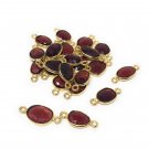 5 Pcs Garnet ConnectJewelry Findings for DIY Jewelry Making Jewelry Supplies Garnet Default Title