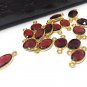5 Pcs Garnet ConnectJewelry Findings for DIY Jewelry Making Jewelry Supplies Garnet Default Title