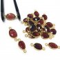 5 Pcs Garnet ConnectJewelry Findings for DIY Jewelry Making Jewelry Supplies Garnet Default Title