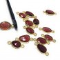5 Pcs Garnet ConnectJewelry Findings for DIY Jewelry Making Jewelry Supplies Garnet Default Title