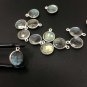 5 Pcs Labradorite GemSterling Silver Charms DIY Jewelry Making Supplies 15.5mmx12mm Default Title