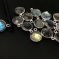 5 Pcs Labradorite GemSterling Silver Charms DIY Jewelry Making Supplies 15.5mmx12mm Default Title
