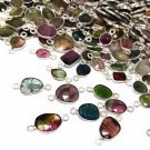 5 PSterling Silver Gemstone Connectors Wholesale Jewelry Findings for DIY Jewelry Making Bulk Lot