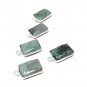 5Pcs Emerald Charms; Gemstone Charms; Sterling SiAdd a Charm Bracelet Charms 16X9mm Default Title