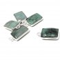 5Pcs Emerald Charms; Gemstone Charms; Sterling SiAdd a Charm Bracelet Charms 16X9mm Default Title