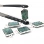 5Pcs Emerald Connectors; Gemstone ConneJewelry Supplies Bracelet Connectors 20X10mm Default Title