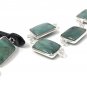 5Pcs Emerald Connectors; Gemstone ConneJewelry Supplies Bracelet Connectors 20X10mm Default Title