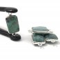 5Pcs Emerald Connectors; Gemstone ConneJewelry Supplies Bracelet Connectors 20X10mm Default Title