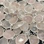 5Pcs- 10Pcs Rose Quartz ConnecGemstone Connectors Wholesale Bulk Jewelry Supplies 19x10mm-24x13mm