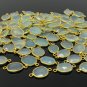 5Pcs-10Pcs A14K Gold Plated over Sterling Silver Bulk Wholesale Jewelry Supplies 20x10mm- 23x13mm