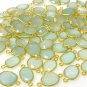 5Pcs-10Pcs A14K Gold Plated over Sterling Silver Bulk Wholesale Jewelry Supplies 20x10mm- 23x13mm