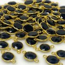 5Bulk Wholesale Jewelry Supplies 14K Gold Plated over Sterling Silver 17X9mm-20X12mm B) 10 Pieces