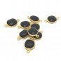 5Bulk Wholesale Jewelry Supplies 14K Gold Plated over Sterling Silver 17X9mm-20X12mm B) 10 Pieces