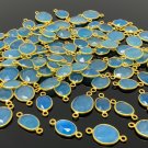 5Pcs-10Pcs Bl14K Gold Plated over Sterling Silver Bulk Wholesale Jewelry Supplies 17X9mm- 22x14mm