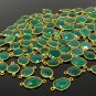 5PcsGold Plated over Sterling Silver Bulk Wholesale Jewelry Supplies 19x11mm -25X15mm A) 5 Pieces