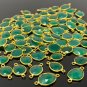 5PcGold Plated over Sterling Silver Bulk Wholesale Jewelry Supplies 19x11mm -25X15mm B) 10 Pieces