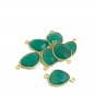 5PcGold Plated over Sterling Silver Bulk Wholesale Jewelry Supplies 19x11mm -25X15mm B) 10 Pieces