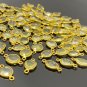 5Pcs-10Pcs Le14K Gold Plated over Sterling Silver Bulk Wholesale Jewelry Supplies 17x9mm- 20x11mm