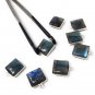 6 Pcs Labradorite Sterling Silver Charms Wholesale Jewelry Making Supplies 17x14mm Default Title