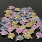 6 Pcs Natural Sapphire GemSilver Connectors Bulk Wholesale Jewelry Supplies 23x16mm Default Title