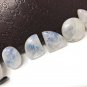 6Pcs Moonstone Gemstone Cabochons; Natural Wire Wrapping Mix Shape Cabs 20mm - 30mm Default Title
