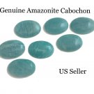 7 Pcs Amazonite Cabochon; LoosJewelry Supplies Wire Wrapping Bulk Gemstone Cabochon Default Title