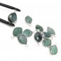 7 Pcs EmDIY Sterling Silver Charms for Jewelry Making May Birthstone Charms 17X11mm Default Title