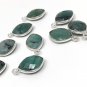 7 Pcs EmDIY Sterling Silver Charms for Jewelry Making May Birthstone Charms 17X11mm Default Title