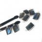 7 Pcs Labradorite Gemstone Charms; Sterling Jewelry Making Jewelry Supplies 17x10mm Default Title