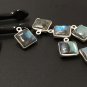 7 Pcs Labradorite Gemstone Charms; SterlinJewelry Making Jewelry Supplies 14.5x11mm Default Title