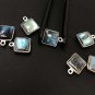 7 Pcs Labradorite Gemstone Charms; SterlinJewelry Making Jewelry Supplies 14.5x11mm Default Title