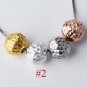 80607 - Rhodium Brass Ring with AAA Grade CZ in Champagne
