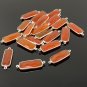 9 Pcs -10 Pcs Natural CarnelSilver Plated Connectors Wholesale Jewelry Findings Jewelry Supplies