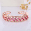 925 silver beloved collection Ruby Bracelet red