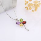 925 silver clover Pendant Multicolor
