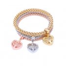 Alloy Tricolor Set Stretch Popcorn Corn Chain Love tree