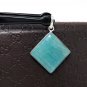 AmazonitNatural Gemstone Pendant Jewelry Supplies for DIY Jewelry Making 42x30.15mm Default Title