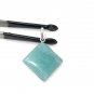 AmazonitNatural Gemstone Pendant Jewelry Supplies for DIY Jewelry Making 42x30.15mm Default Title