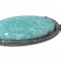 Amazonite Pendant; GemstPave Diamond Pendant Gemstone Diamond Pendant Gifts for Her Default Title