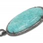 Amazonite Pendant; GemstPave Diamond Pendant Gemstone Diamond Pendant Gifts for Her Default Title