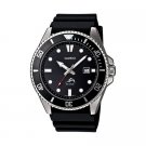 Analog Sports Dive Watch Black Resin Band MDV106-1A