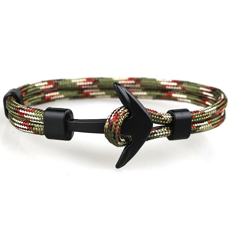 Anchor Bracelet Umbrella Black Pirate Anchor Hand Strap Gift A16