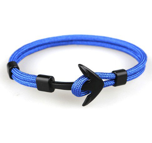 Anchor Bracelet Umbrella Black Pirate Anchor Hand Strap Gift B3